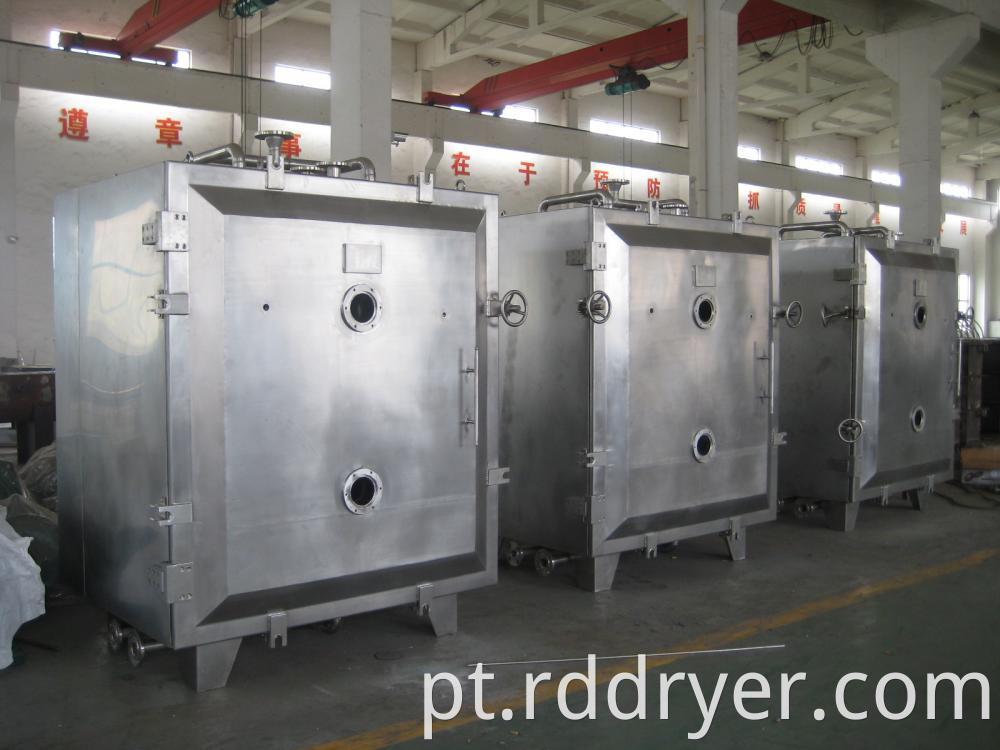 Bacthwise Operation Improved Square Vacuum Drying Machine